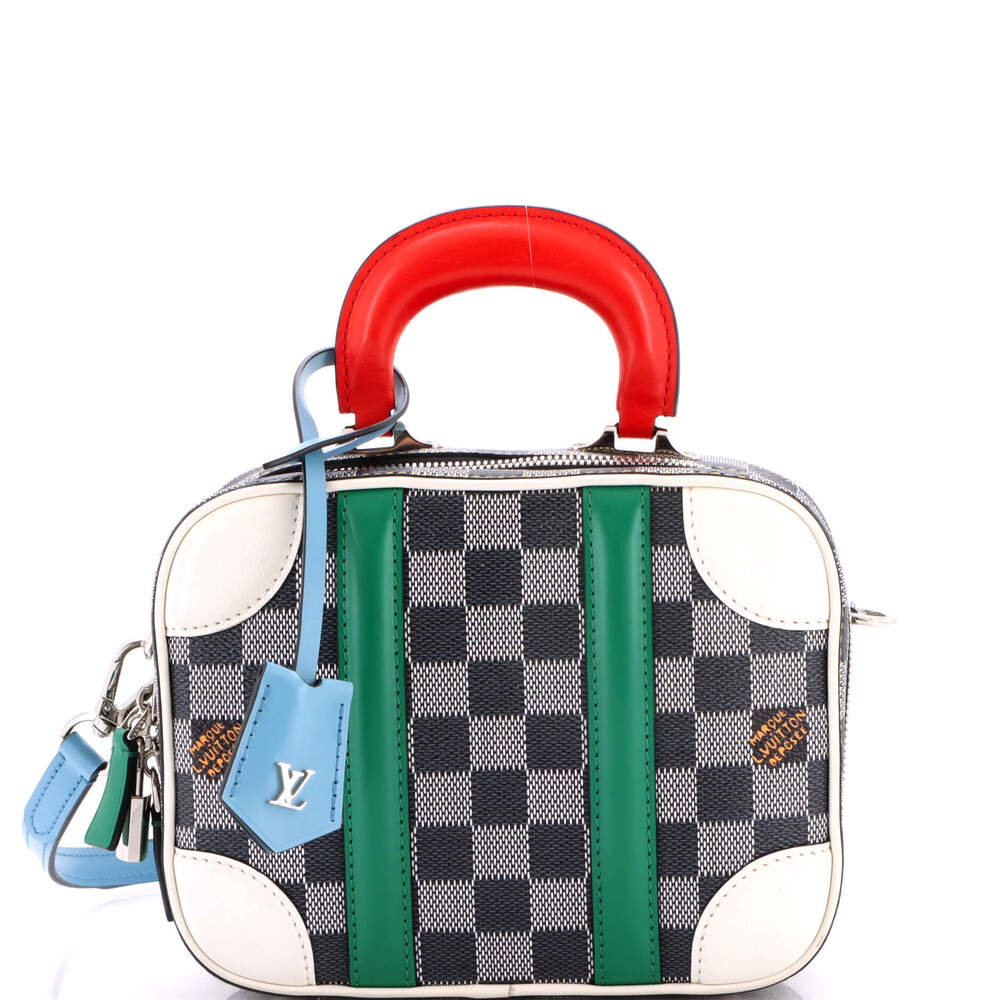 Louis Vuitton BB Valisette Handbag Limited Edition Colored Damier